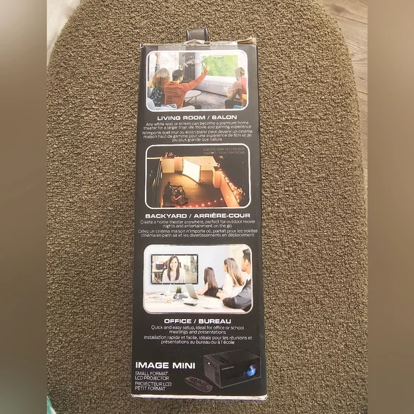 Image Mini Projector - Black - Picture 2 of 9